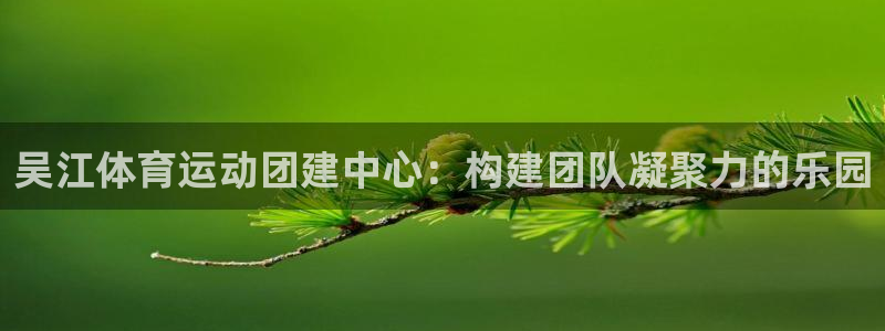 意昂5Kgame体育注册登录入口：吴江体育运动团建中心：构建团队凝聚力的乐园